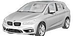 BMW F45 P1AE1 Fault Code